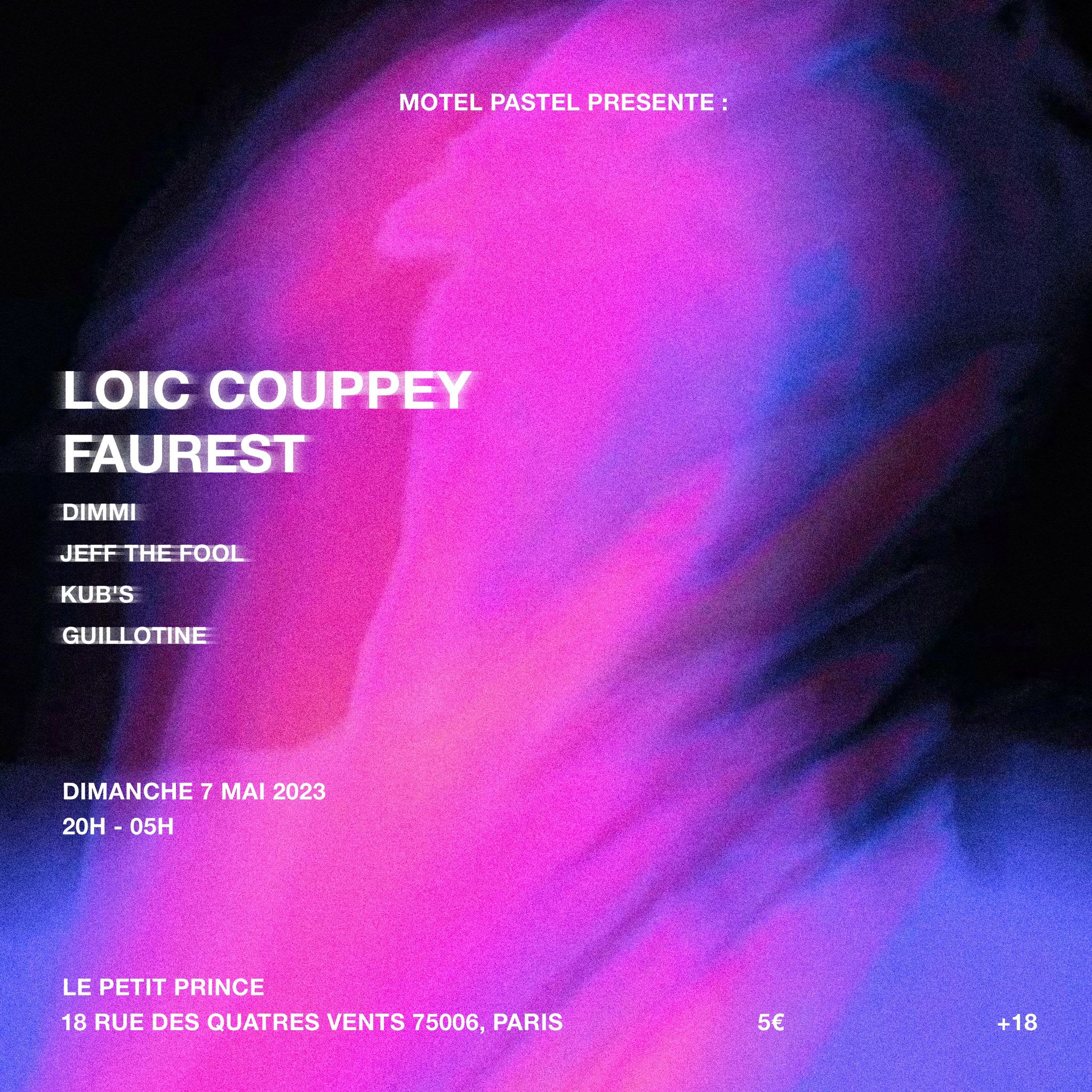 Loïc Couppey & Faurest/ Motel Pastel @Le Petit Prince Cover