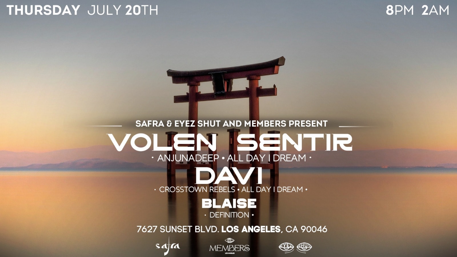 Safra & Eyez Shut Present Volen Sentir , Davi & Blaise Cover