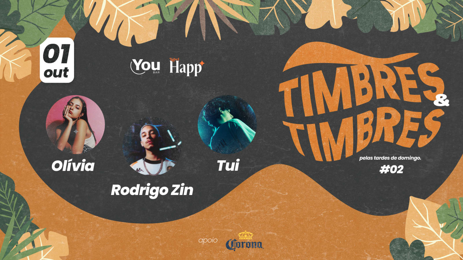 Timbres & Timbres #2 Com Rodrigo Zin, Olivia E Tui Cover