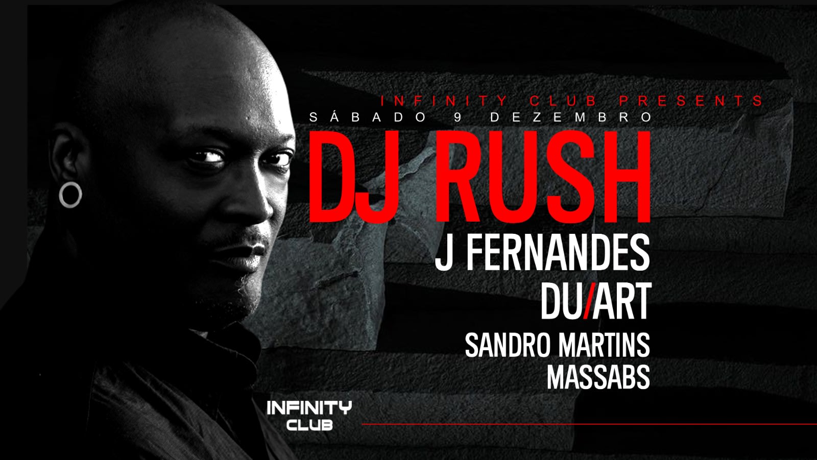 Dj Rush | 09 12 2023 | Infinity Club Cover