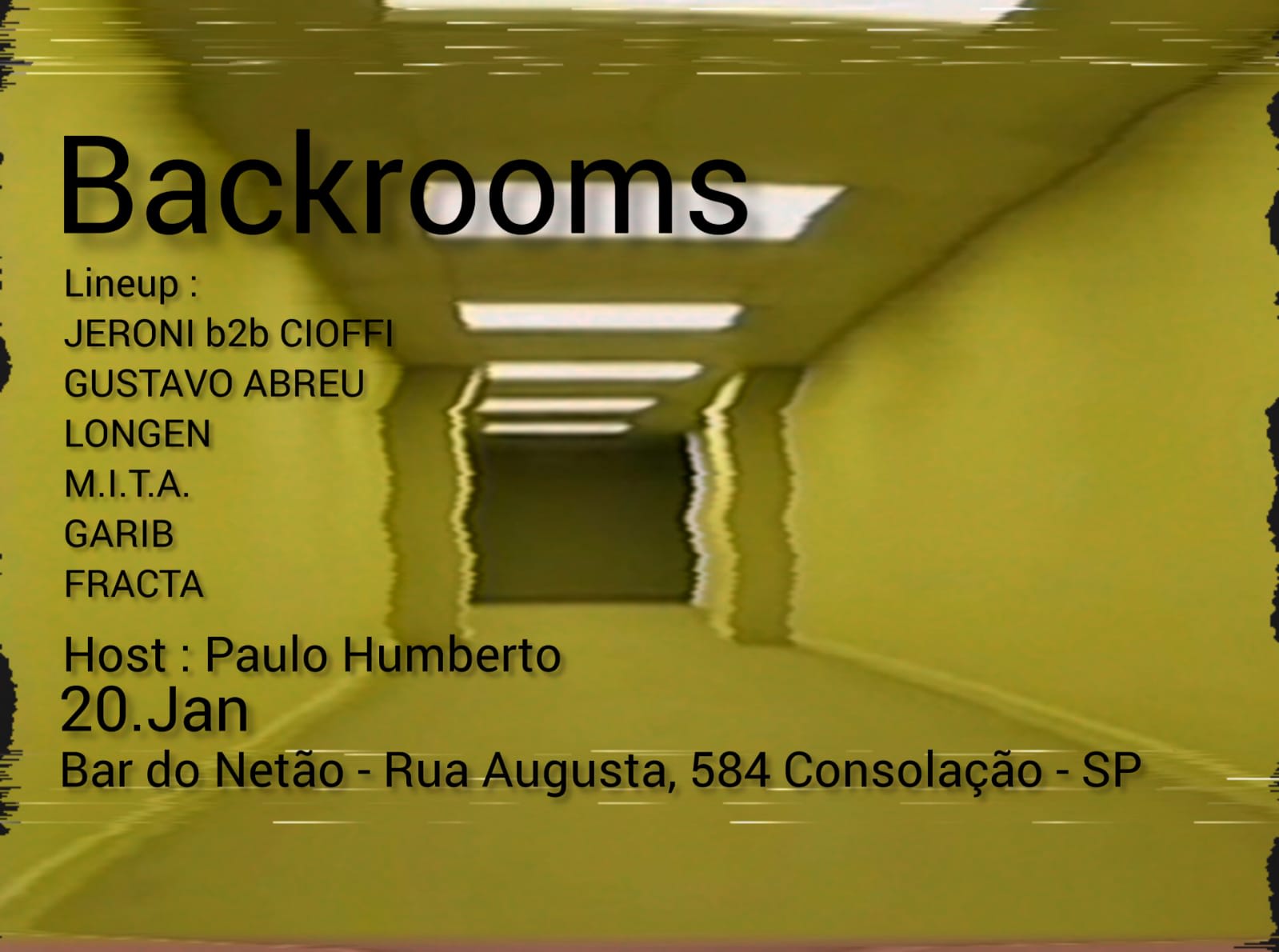 Backrooms 4° Edição Cover