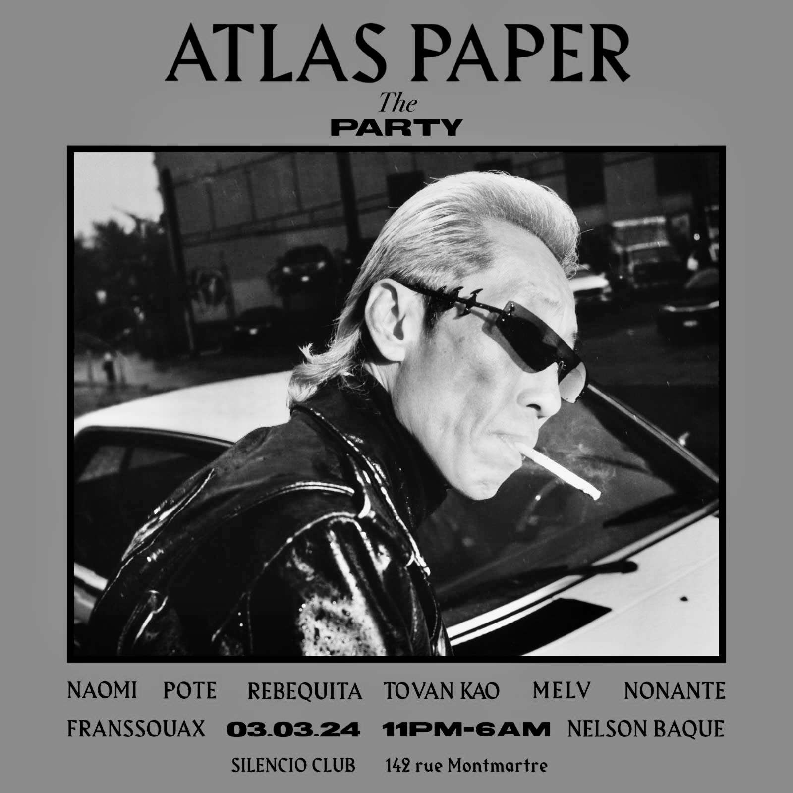 Atlas Paper Mag Party Cover