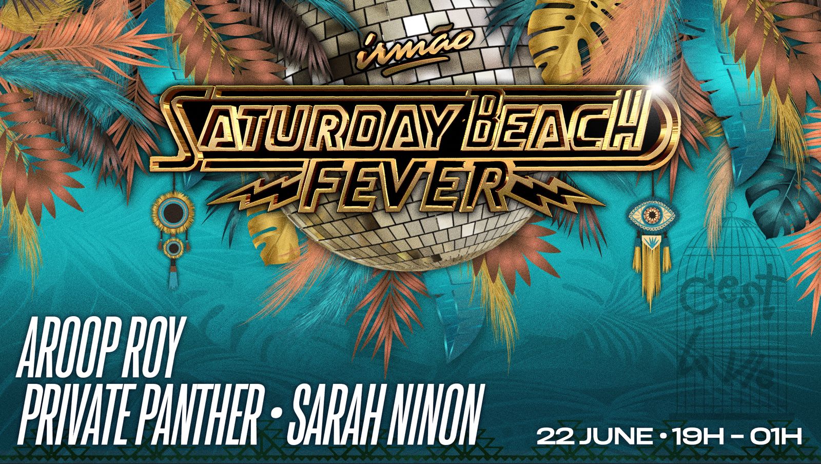 Saturday Beach Fever - 22/06 Cover
