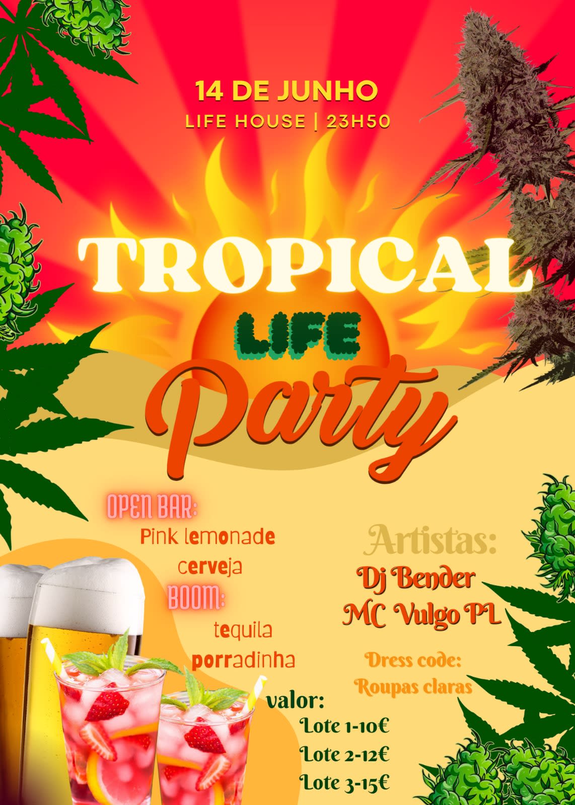 Tropical Life Party Cover