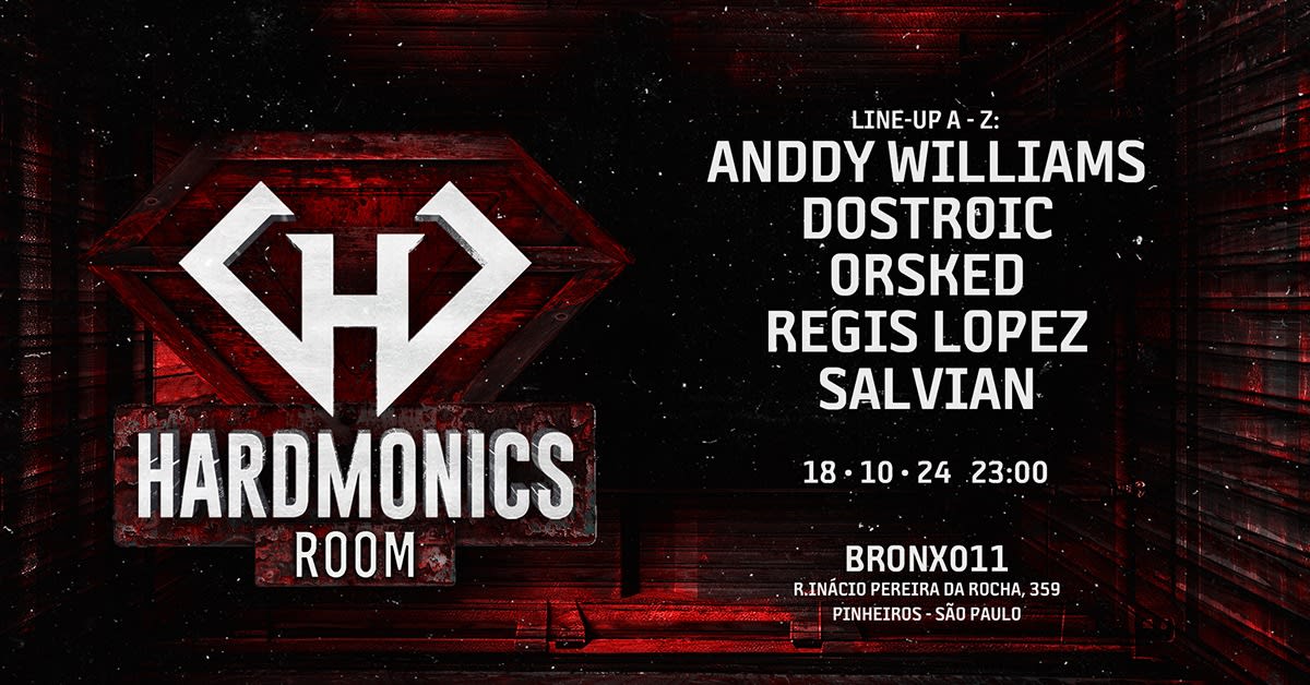 Hardmonics Room- 18/10 Cover