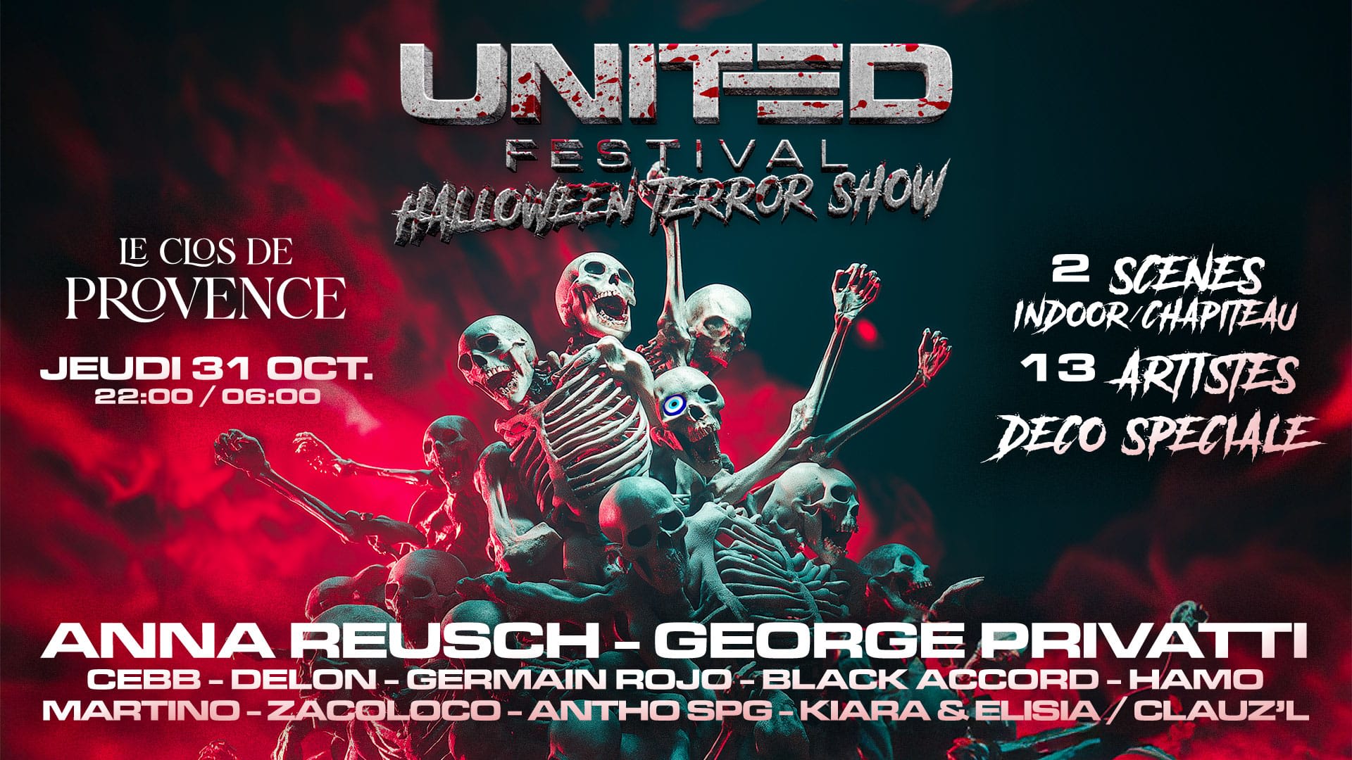 United Halloween Terror Show Cover