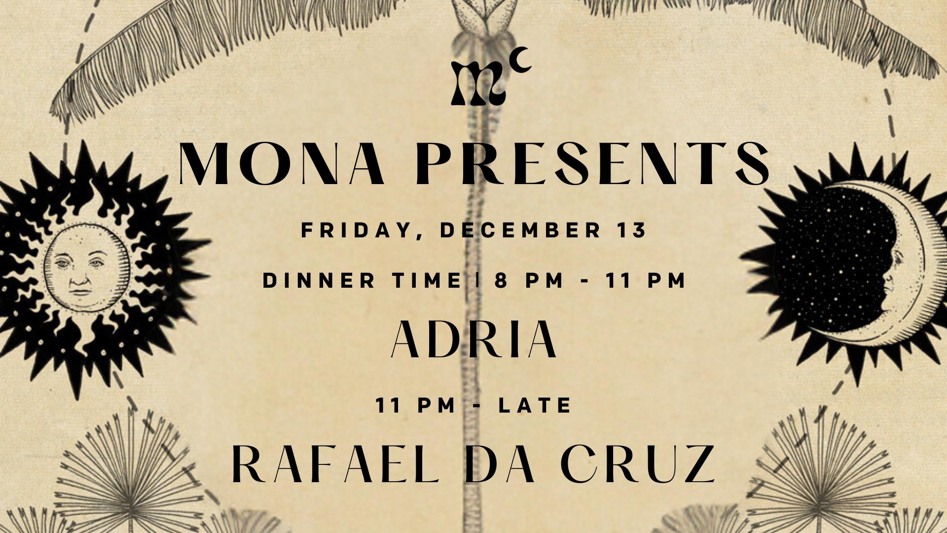 Mona Verde Presents: Adria + Rafael Da Cruz Cover