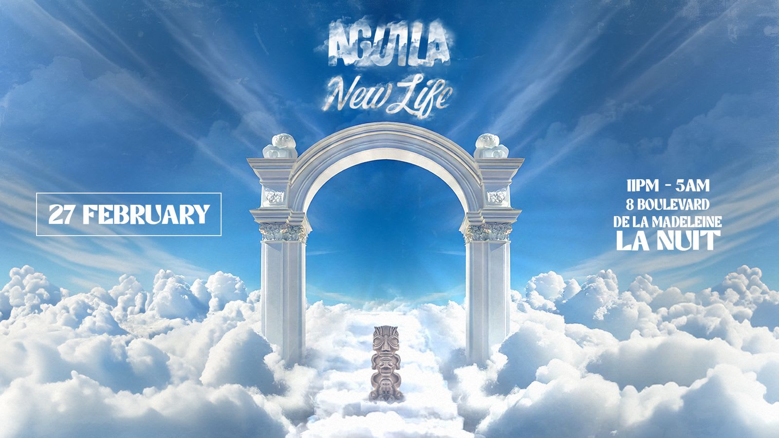 Aguila X Newlife | 27 Fev | @La Nuit Cover