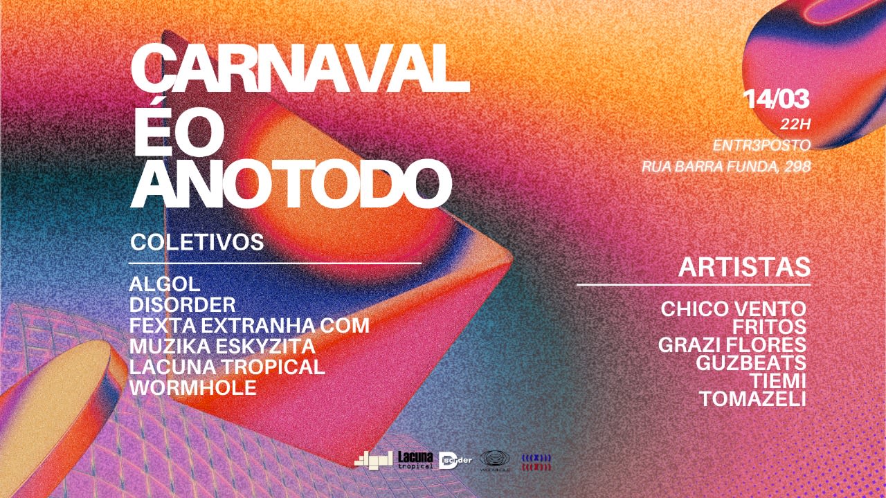Carnaval • É O Ano Todo • Entr3posto Cover