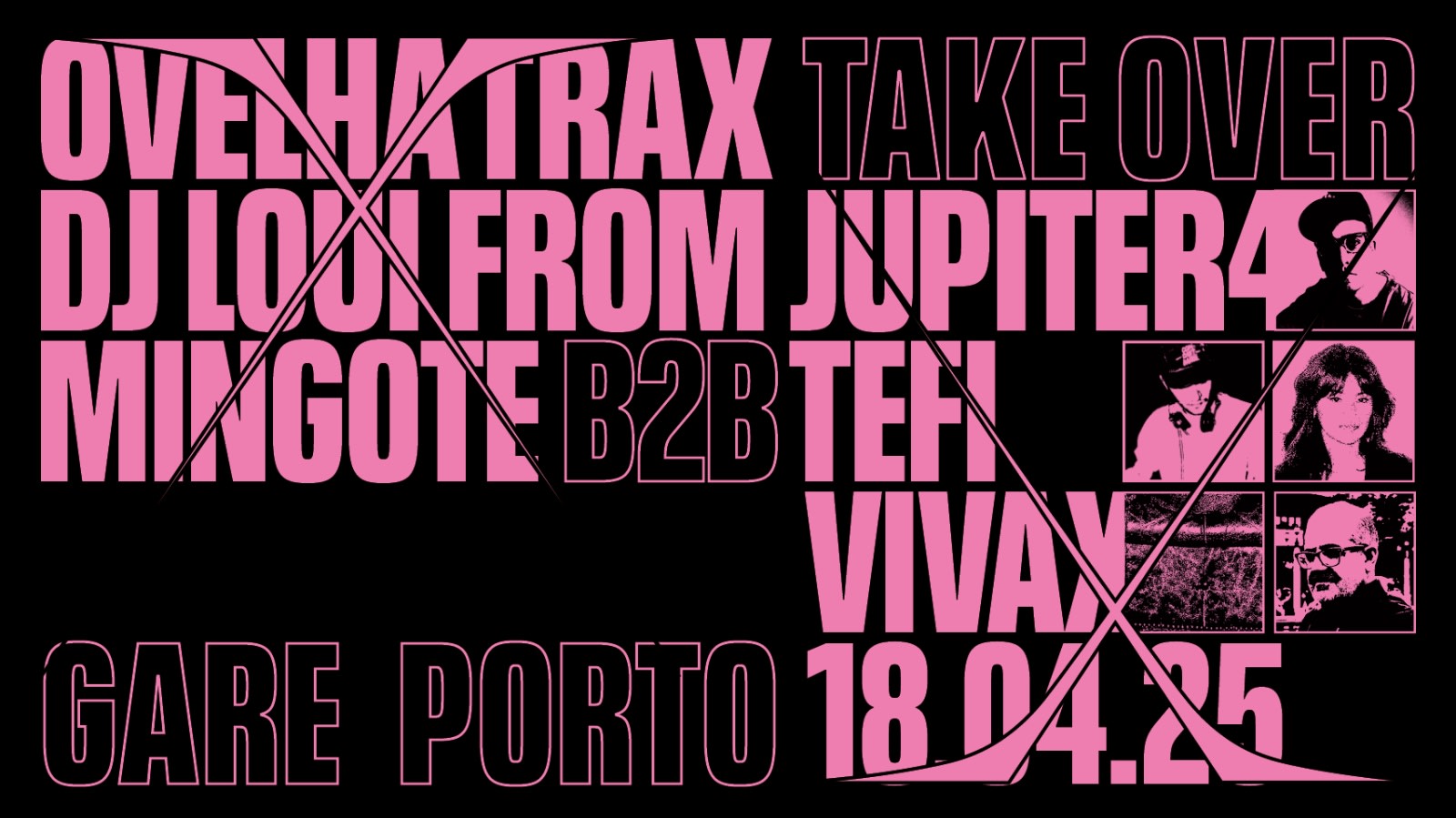 Ovelha Trax With Dj Loui From Jupiter4, Mingote, Tefi, Vivax Cover