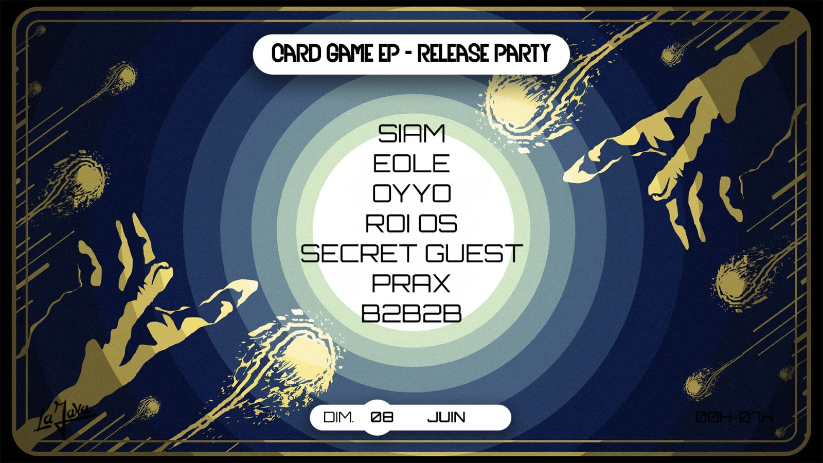 Oyyo - Card Game Ep : Release Party At La Java Cover