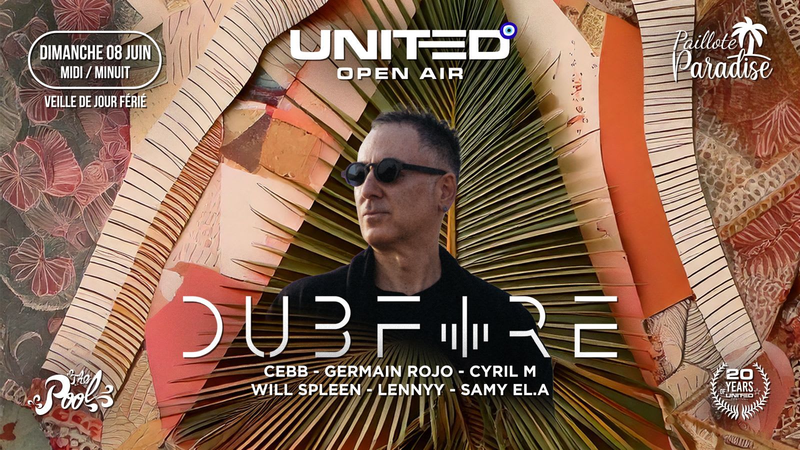 United Open Air X Dubfire Cover