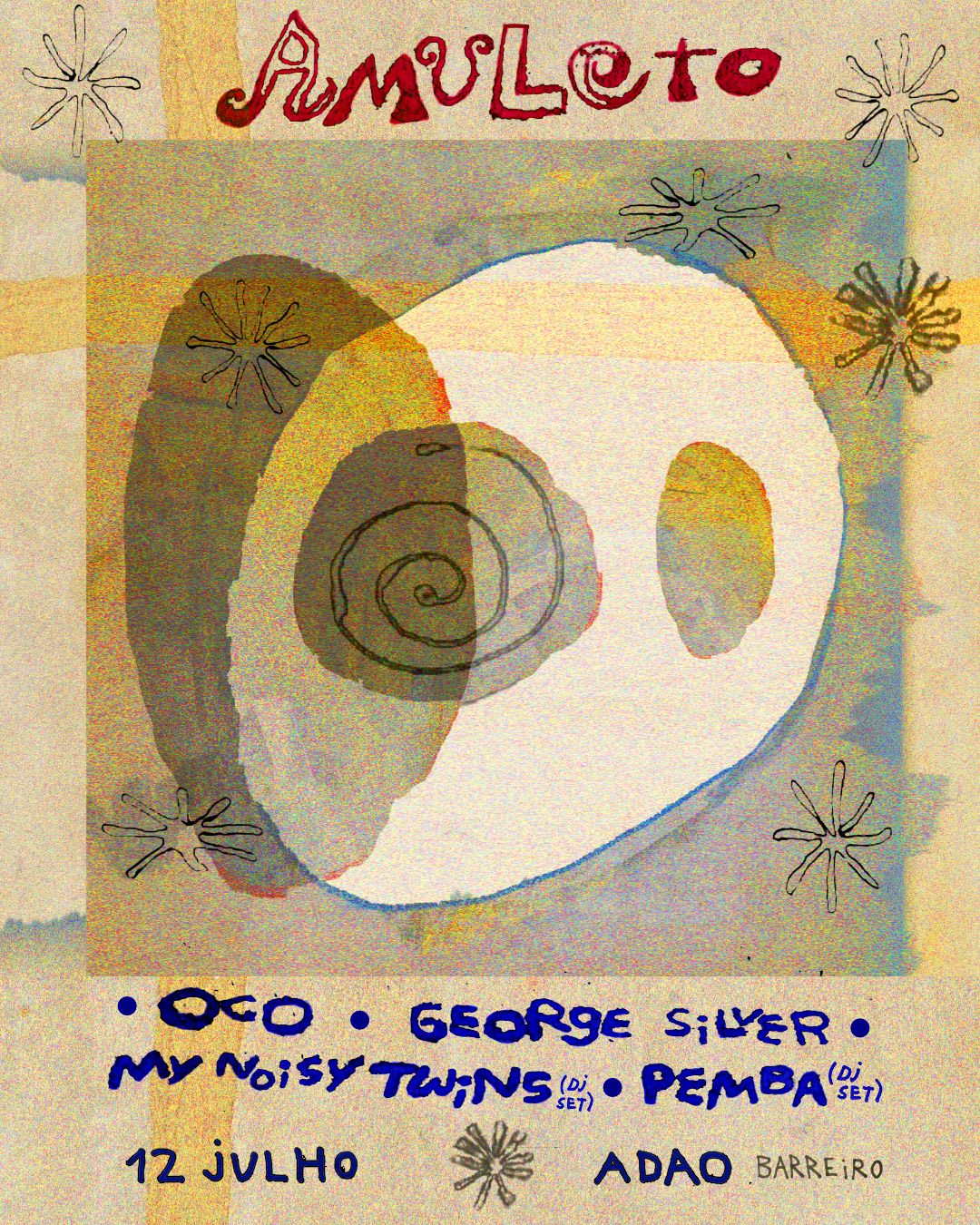 Amuleto__ Oco / George Silver / My Noisy Twins / Pemba 12.07 Cover