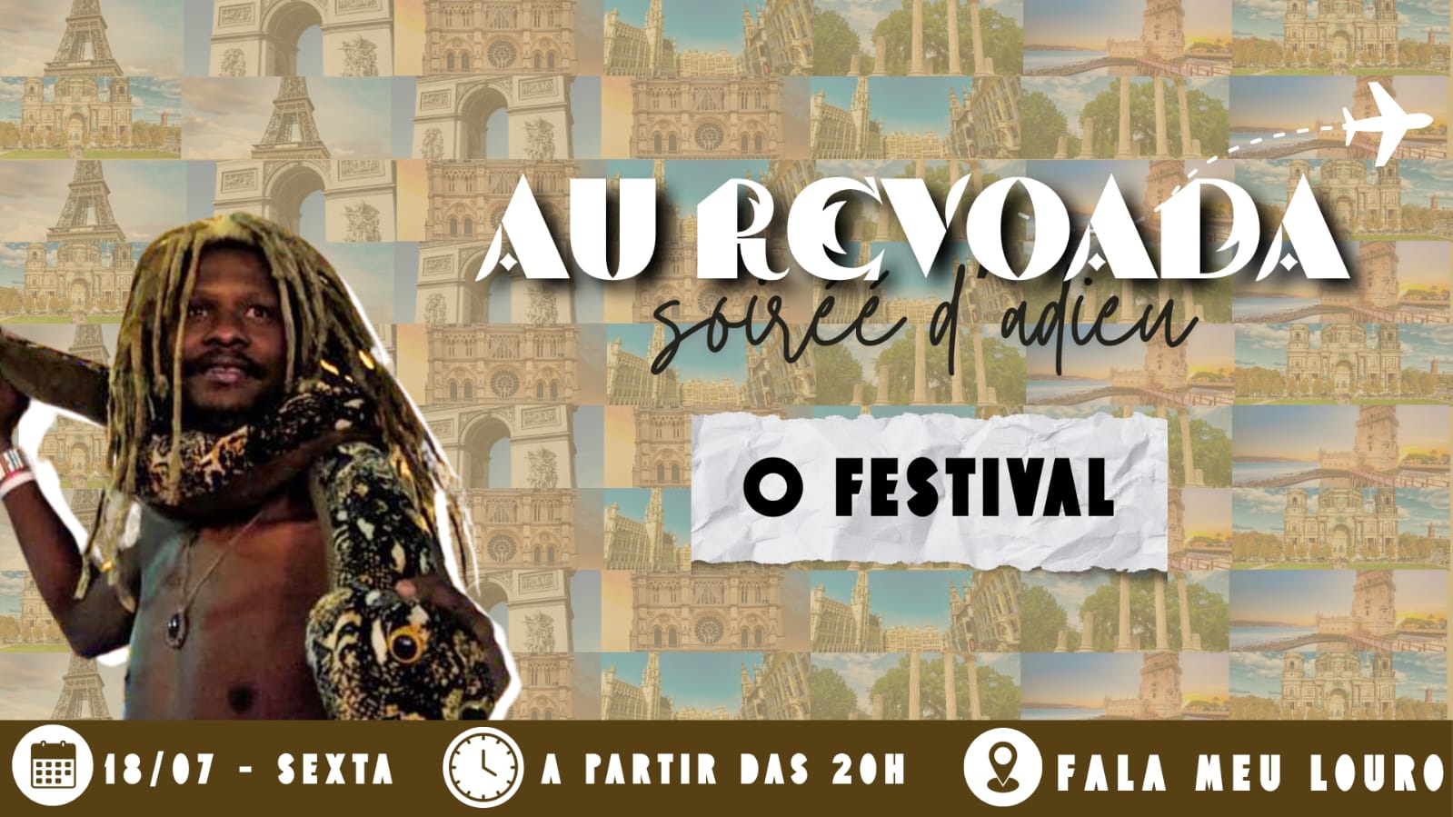 Au Revoirda, O Festival: Um Caldeirão Musical! Cover