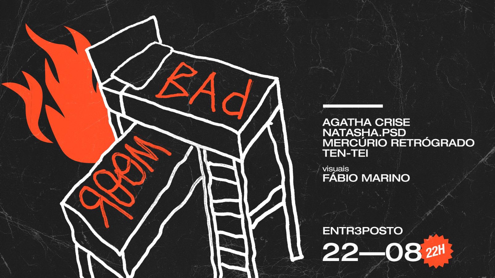 Badroom No Entr3posto Cover