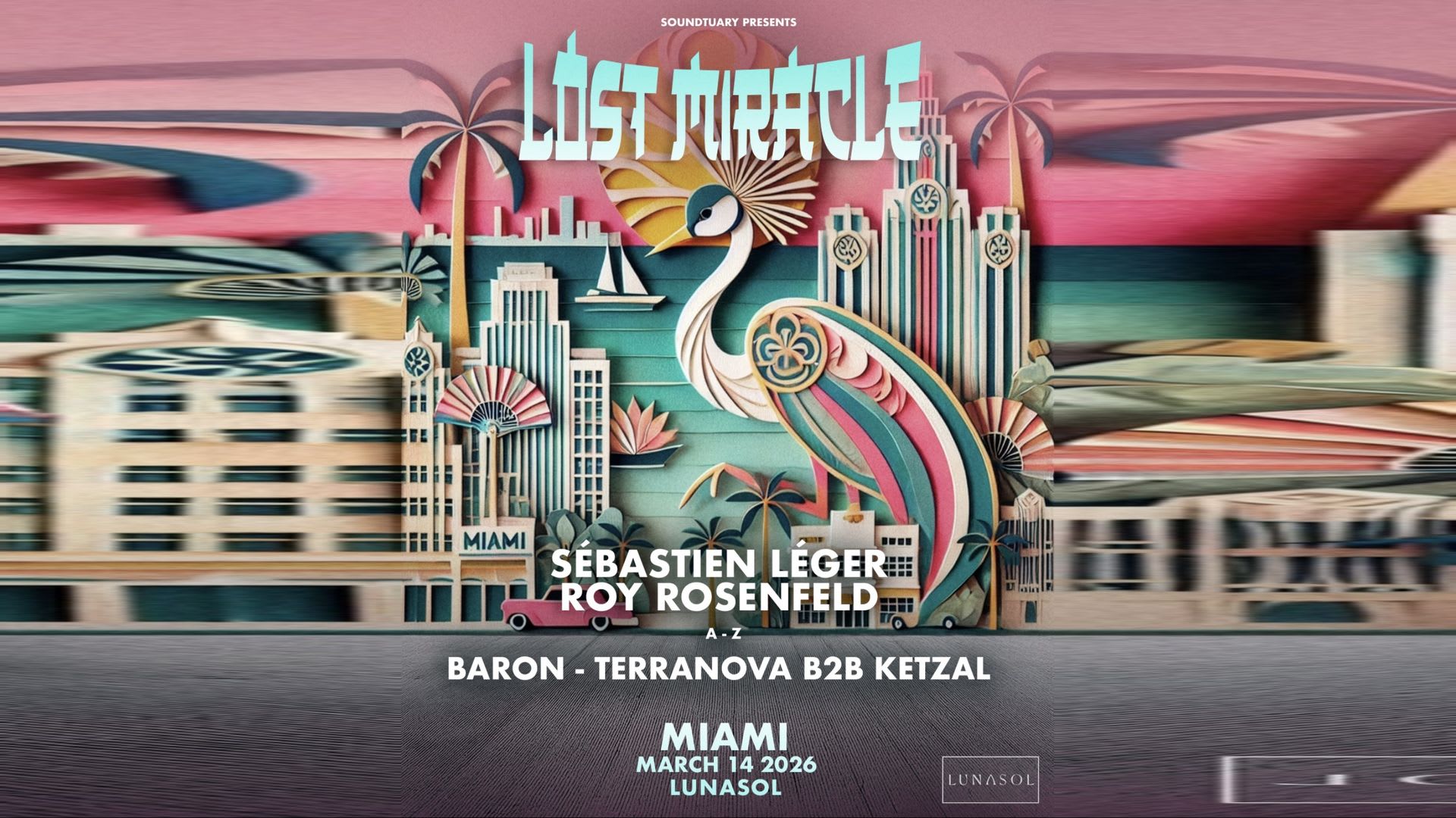 Soundtuary X Lost Miracle: Sébastien Léger & Roy Rosenfeld Cover