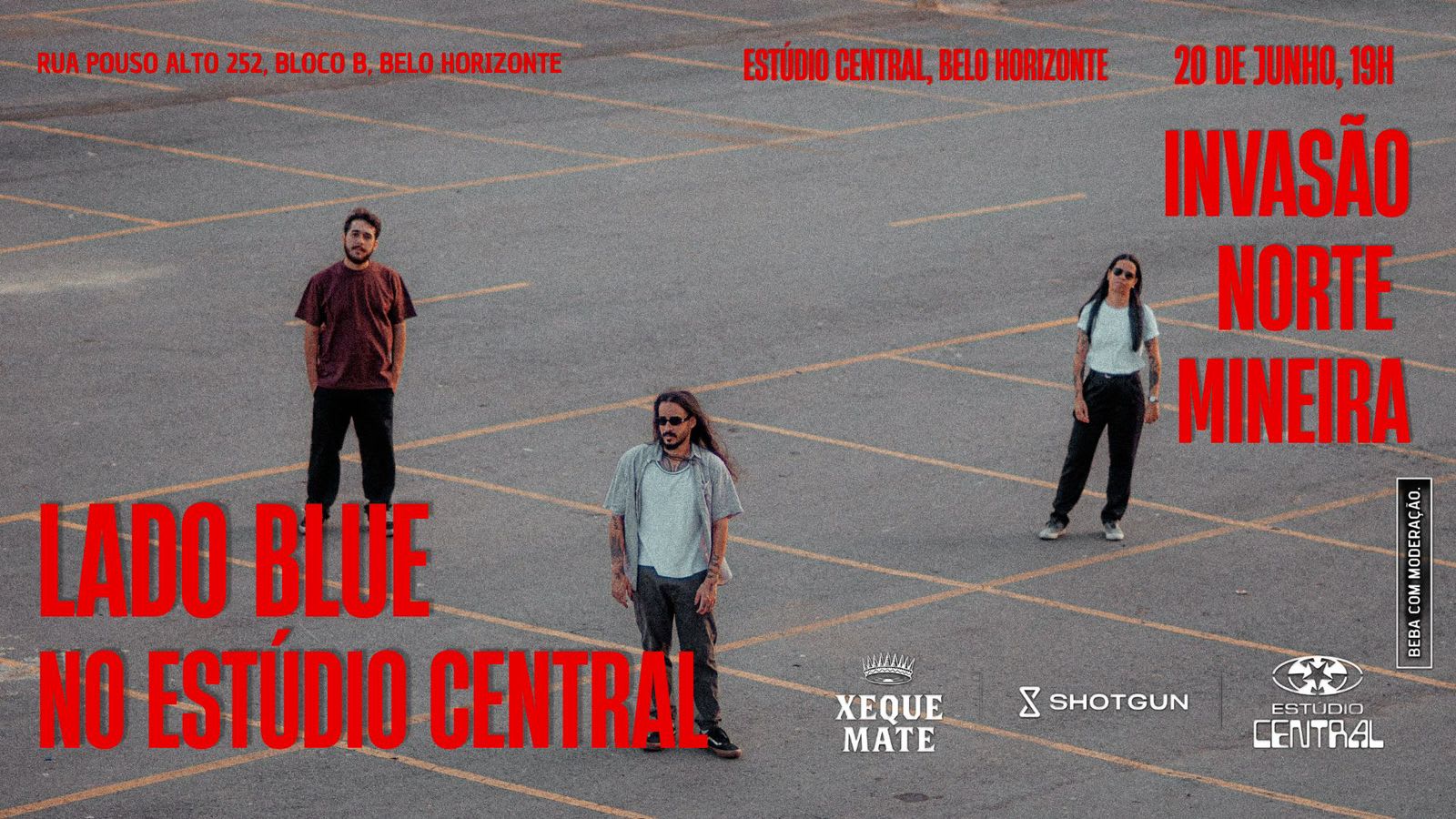 Lado Blue No Estúdio Central Cover