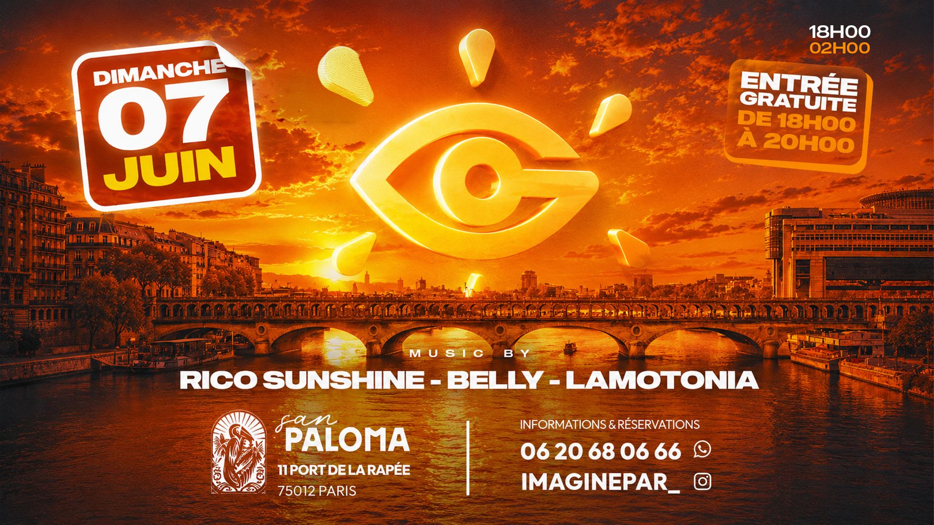 Imagine Paris - Dimanche 7 Juin Cover