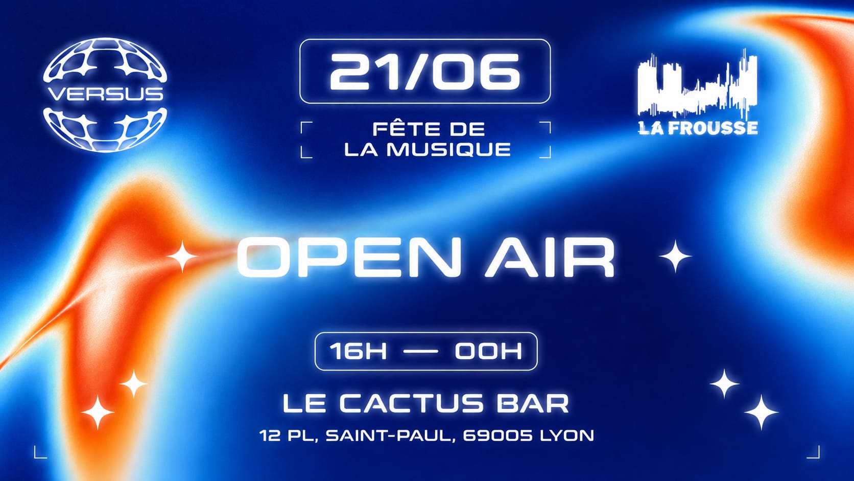 La Frousse X Versus : Open Air - Fête De La Musique Cover