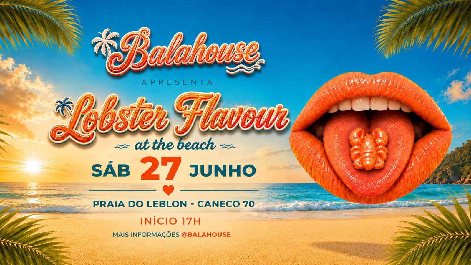 Bala House Apresenta: Lobster Flavor At The Beach Cover
