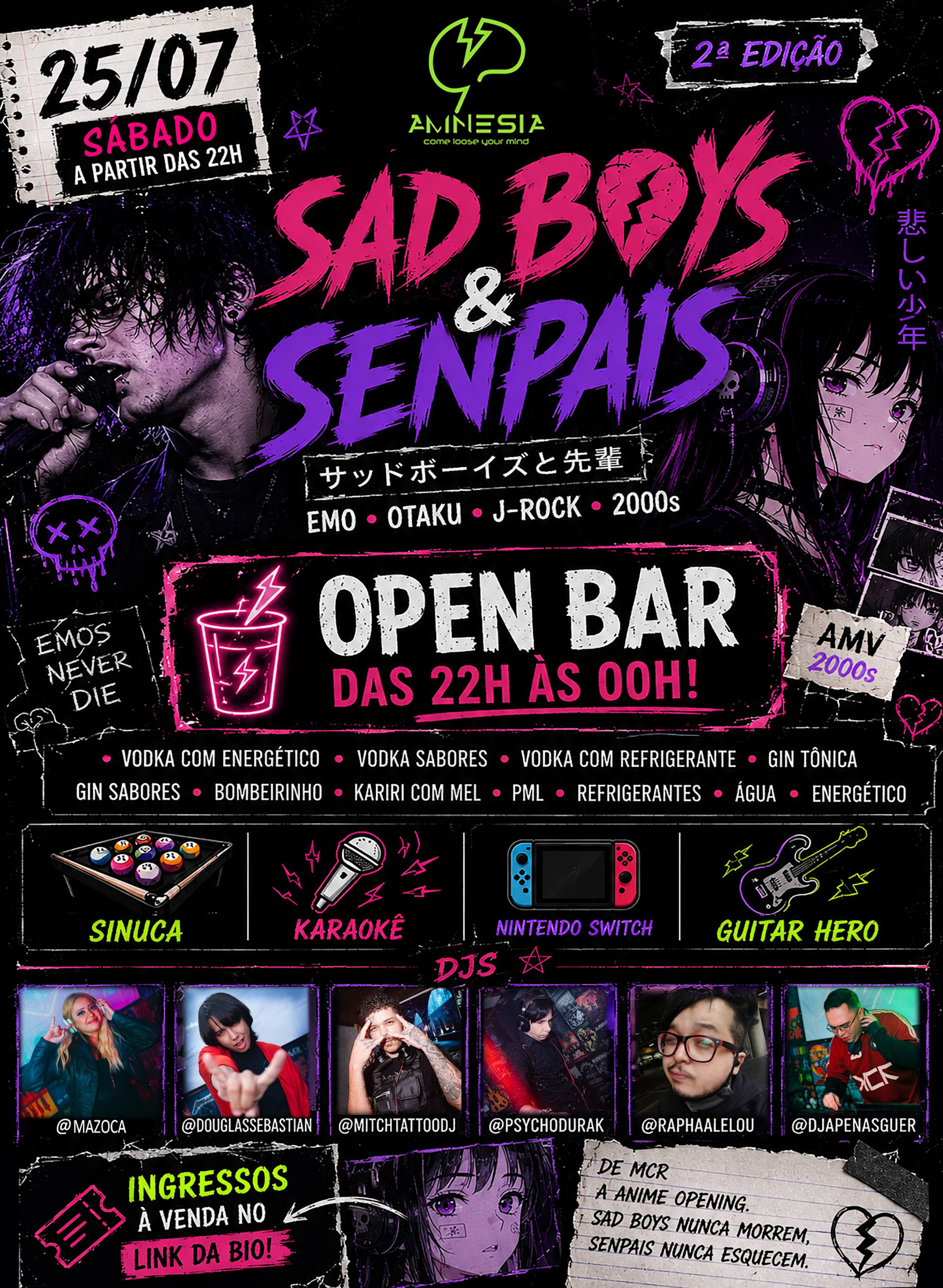 Sad Boys & Senpais Cover