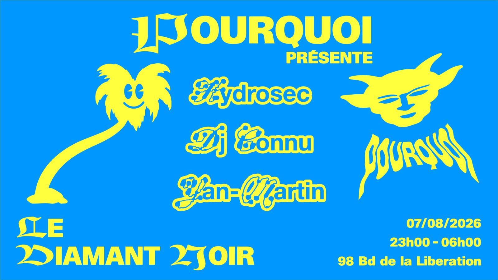 Pourquoi X Diamant Noir 7 Août Cover