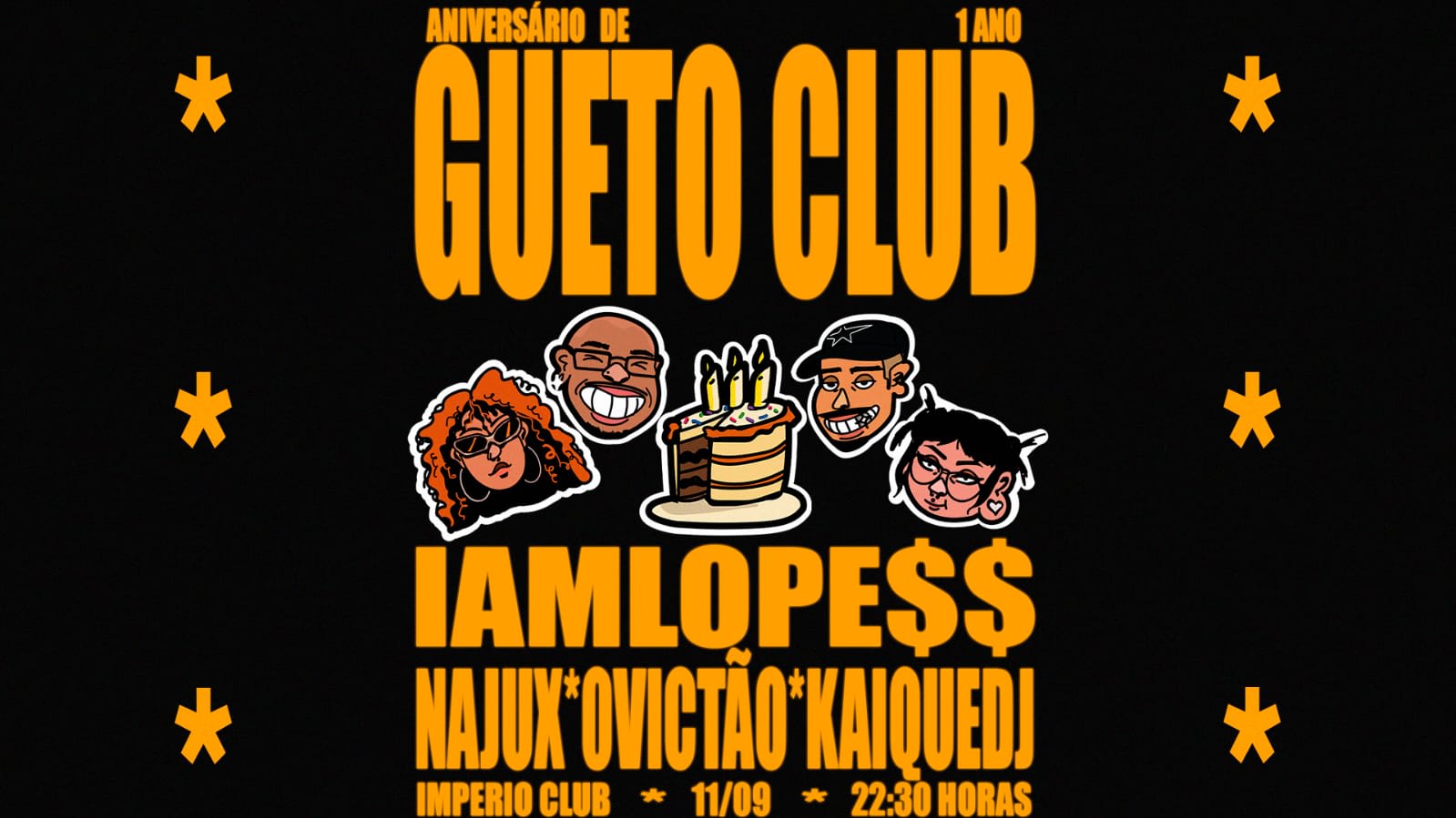 Gueto Club 1 Ano Cover