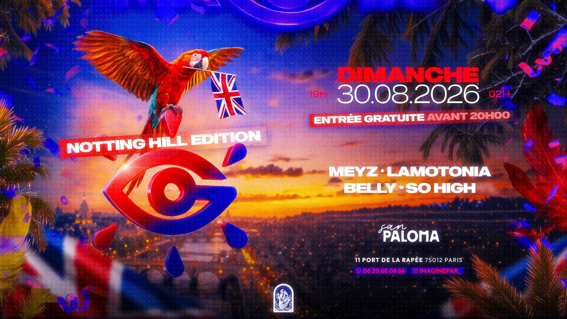 Imagine Paris - Carnaval Edition - Dimanche 30 Août Cover