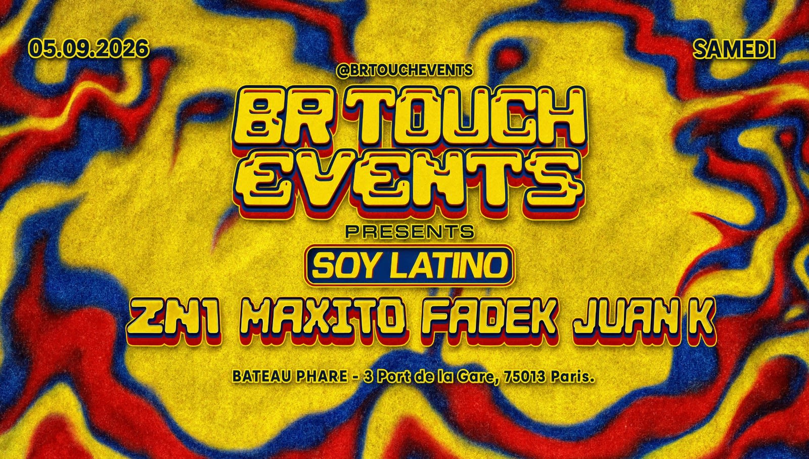 Br Touch : Soy Latino @Bateau Phare Cover