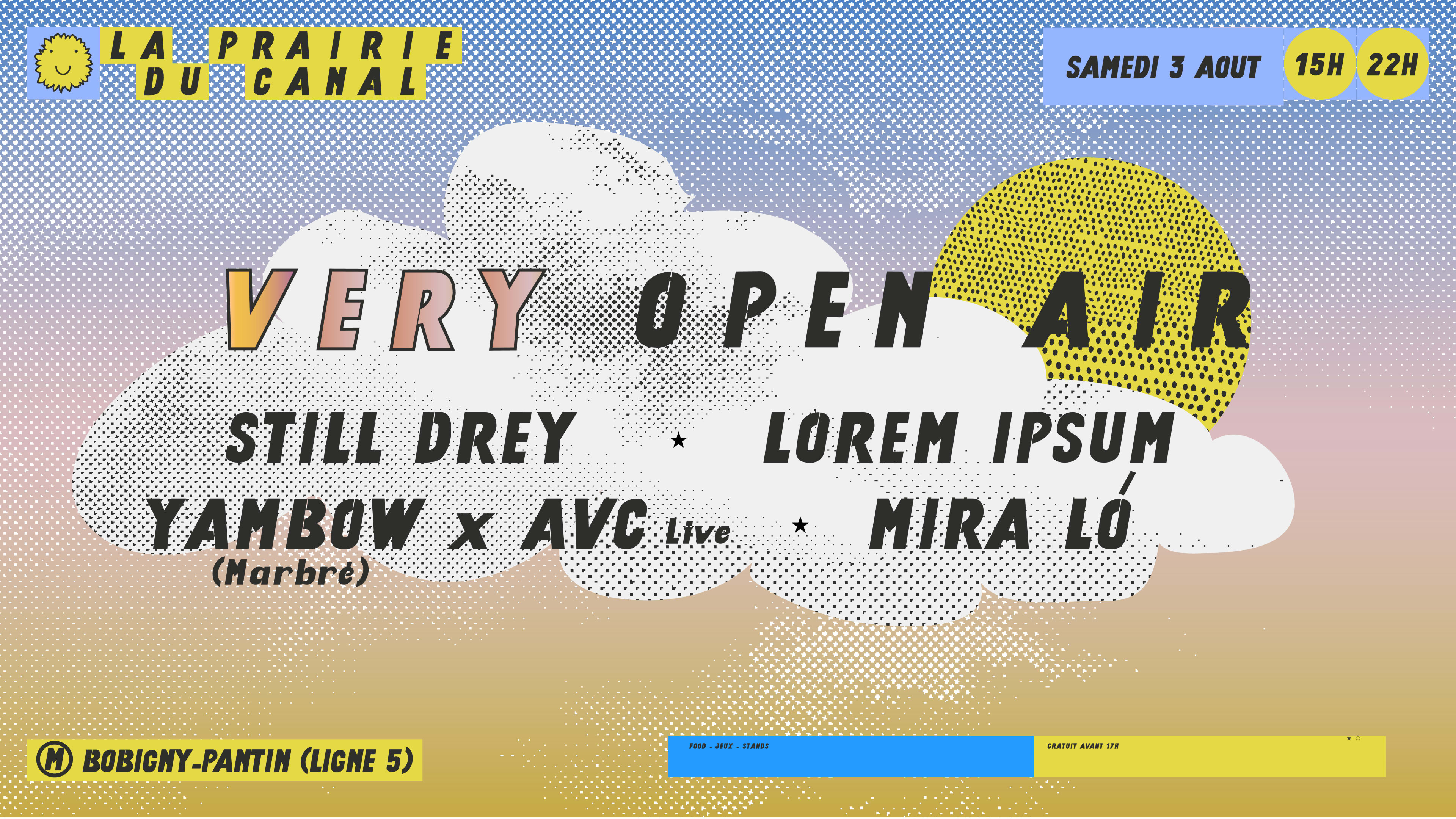 Very Open Air : Mira Ló ⸱ Yambow ⸱ Avc ⸱ Still Drey ⸱ Lorem Cover