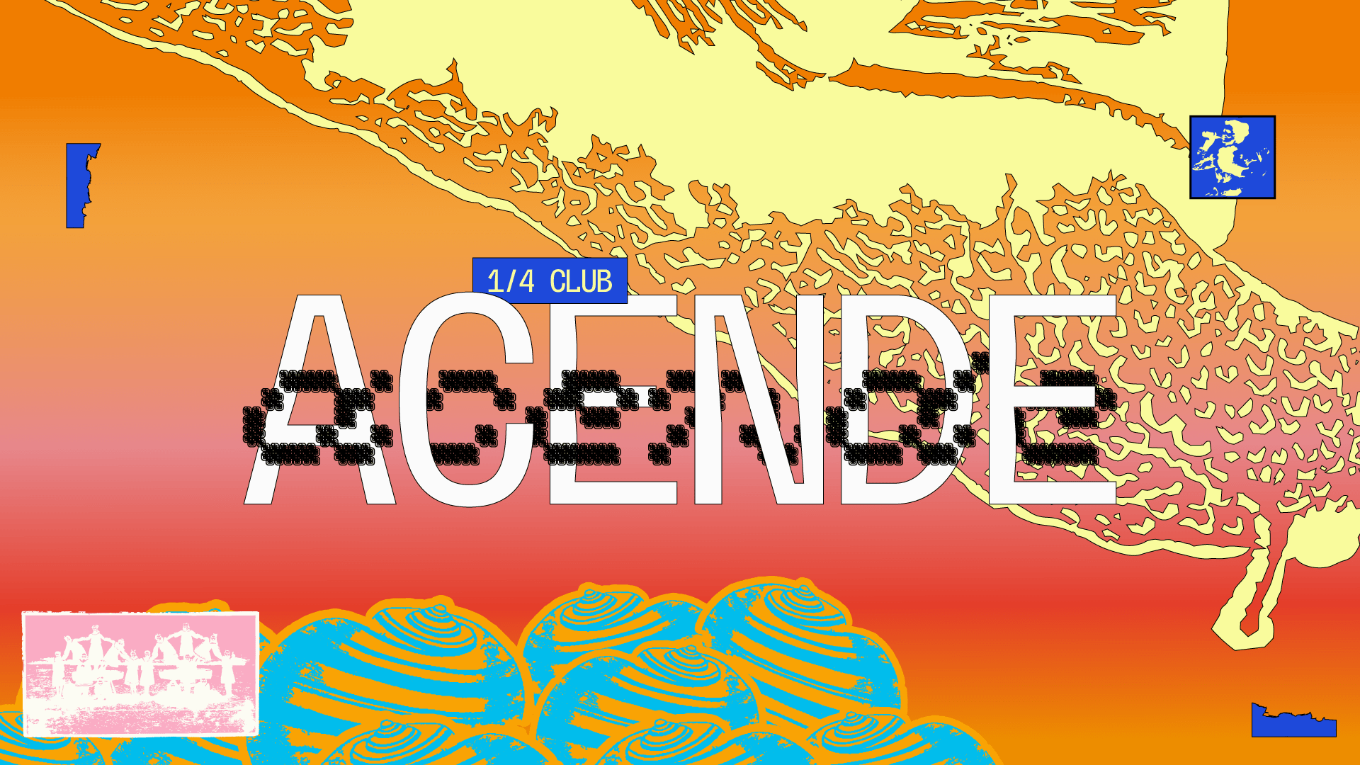 1/4 Club Presents Acende Verão — At Arroz Estúdios Cover