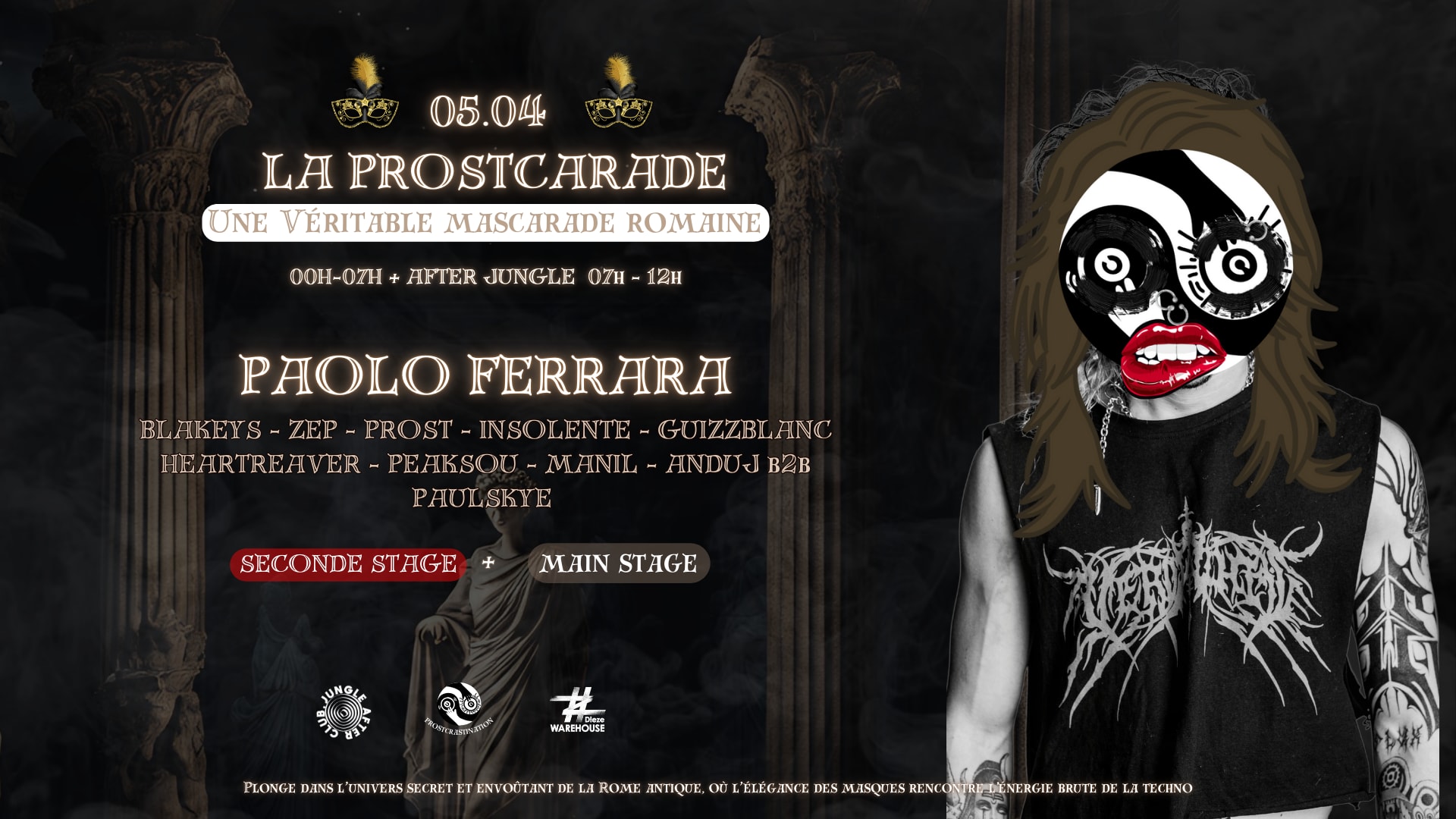 Prostcarade X Paolo Ferrara Cover
