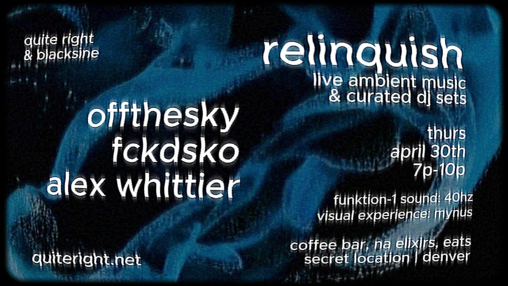 Relinquish - Live Ambient Cover