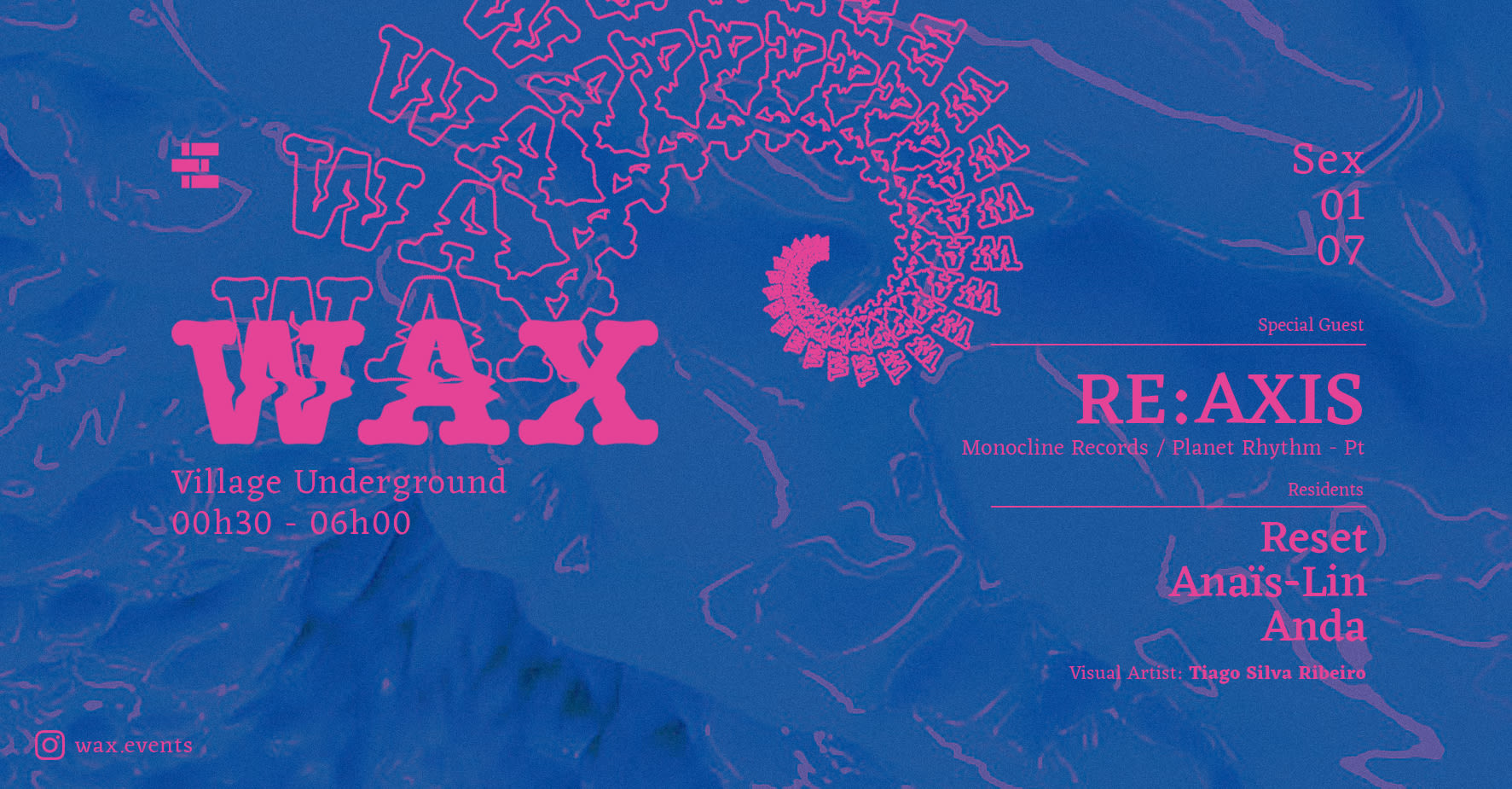 Wax: Re:Axis + Reset + Anaïs-Lin + Anda Cover