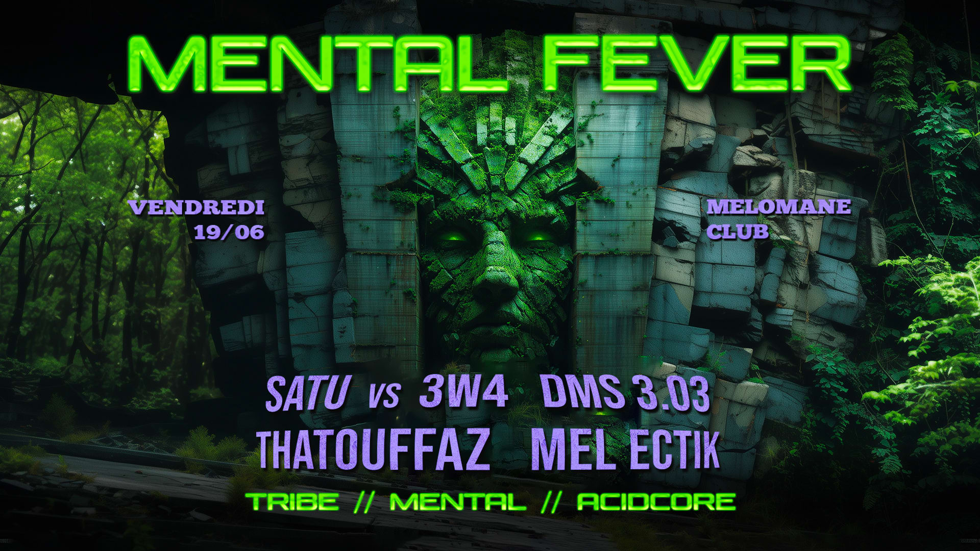 Mental Fever [Tribe - Mental - Acidcore] Cover