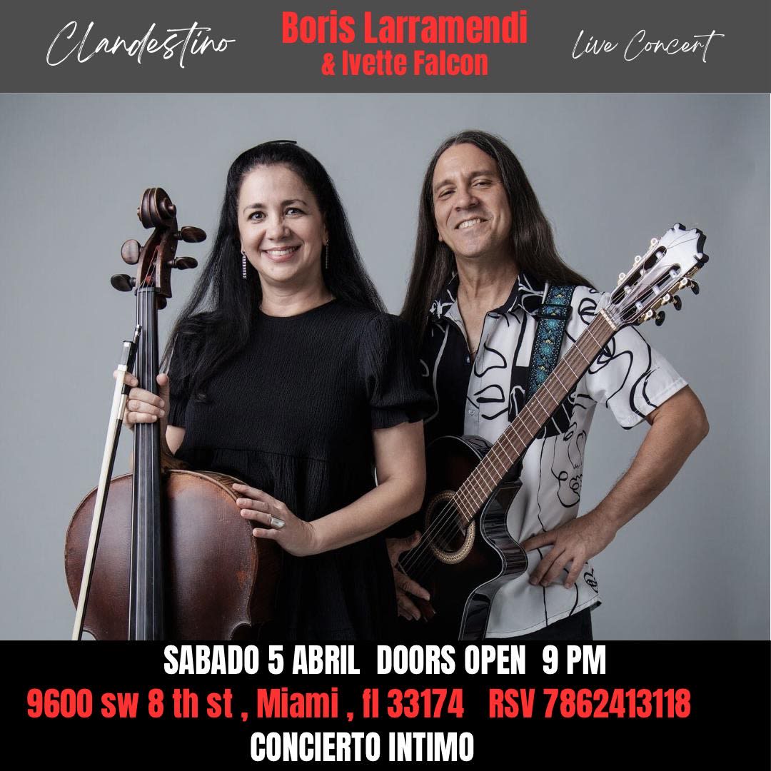 Boris Larramendi & Ivette Falcón En Clandestinos Cover