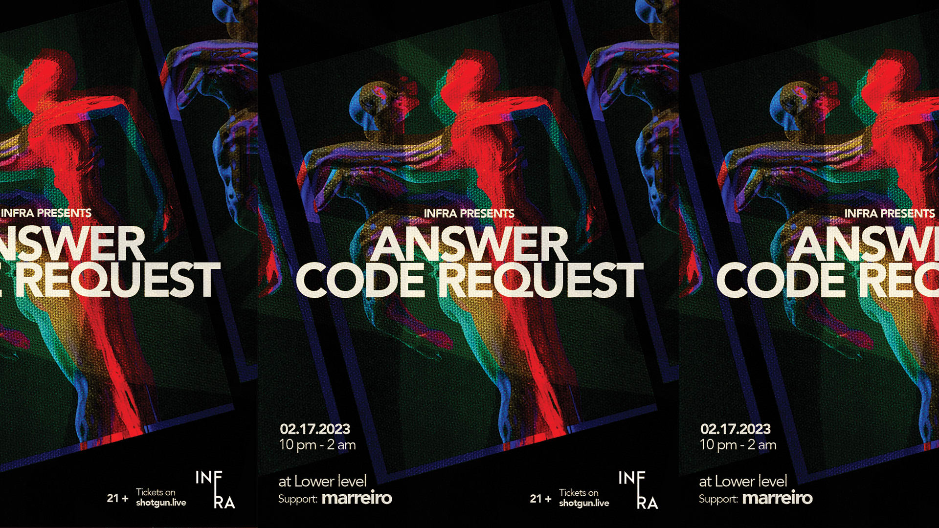 Infra Presents Answer Code Request & Marreiro Cover