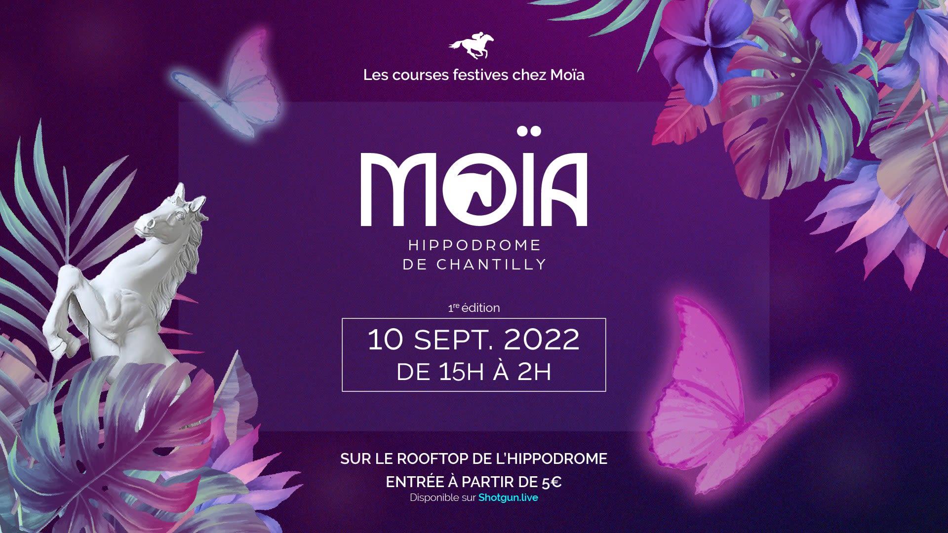 Les Courses Festives Chez Moïa - Samedi 10 Septembre Cover