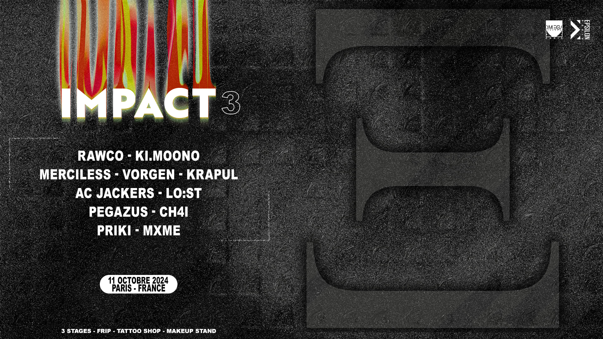 Epsilon X Omega: Impact 3 Cover
