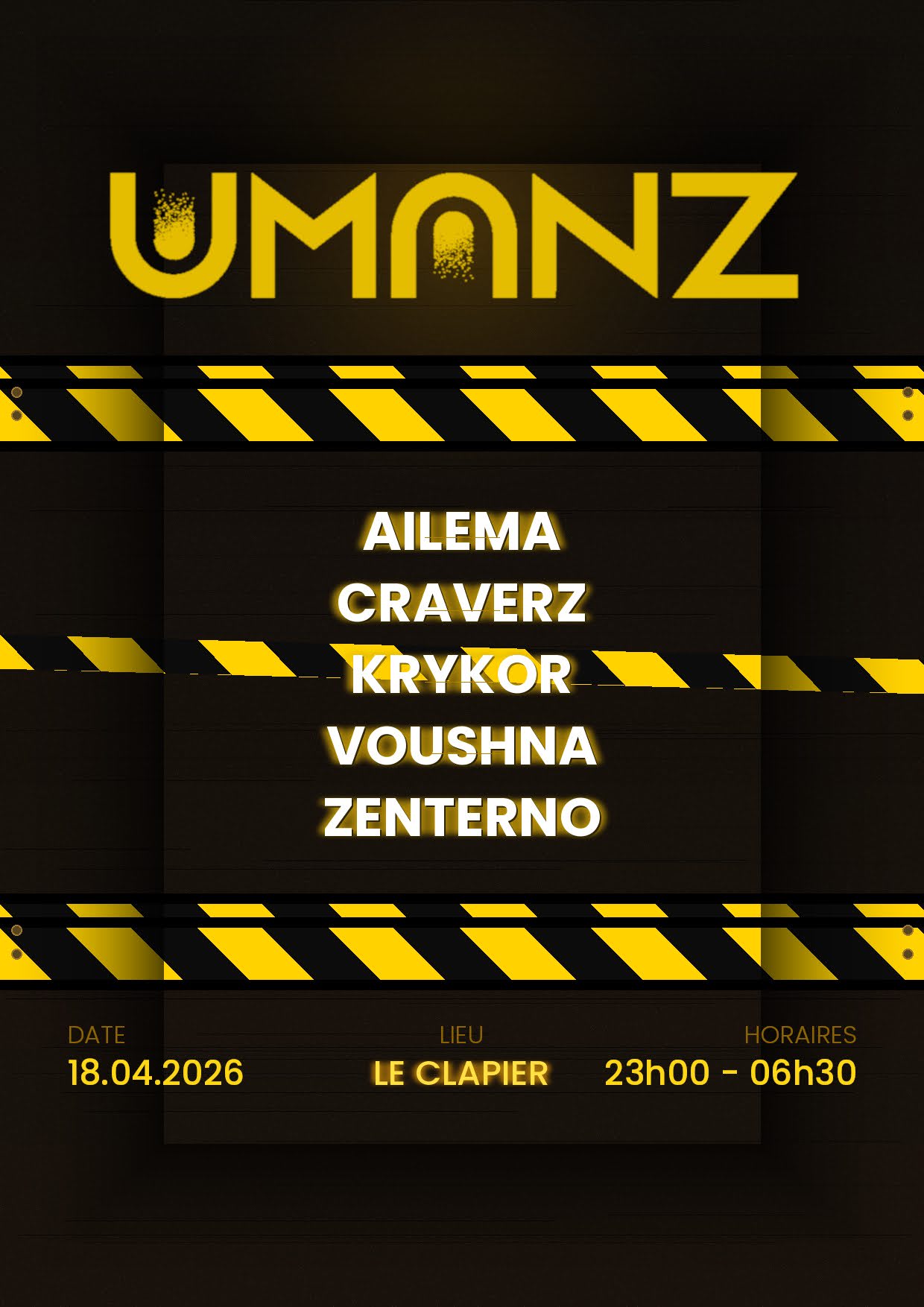 Umanz : Krykor, Ailema, Craverz, Voushna, Zenterno Cover