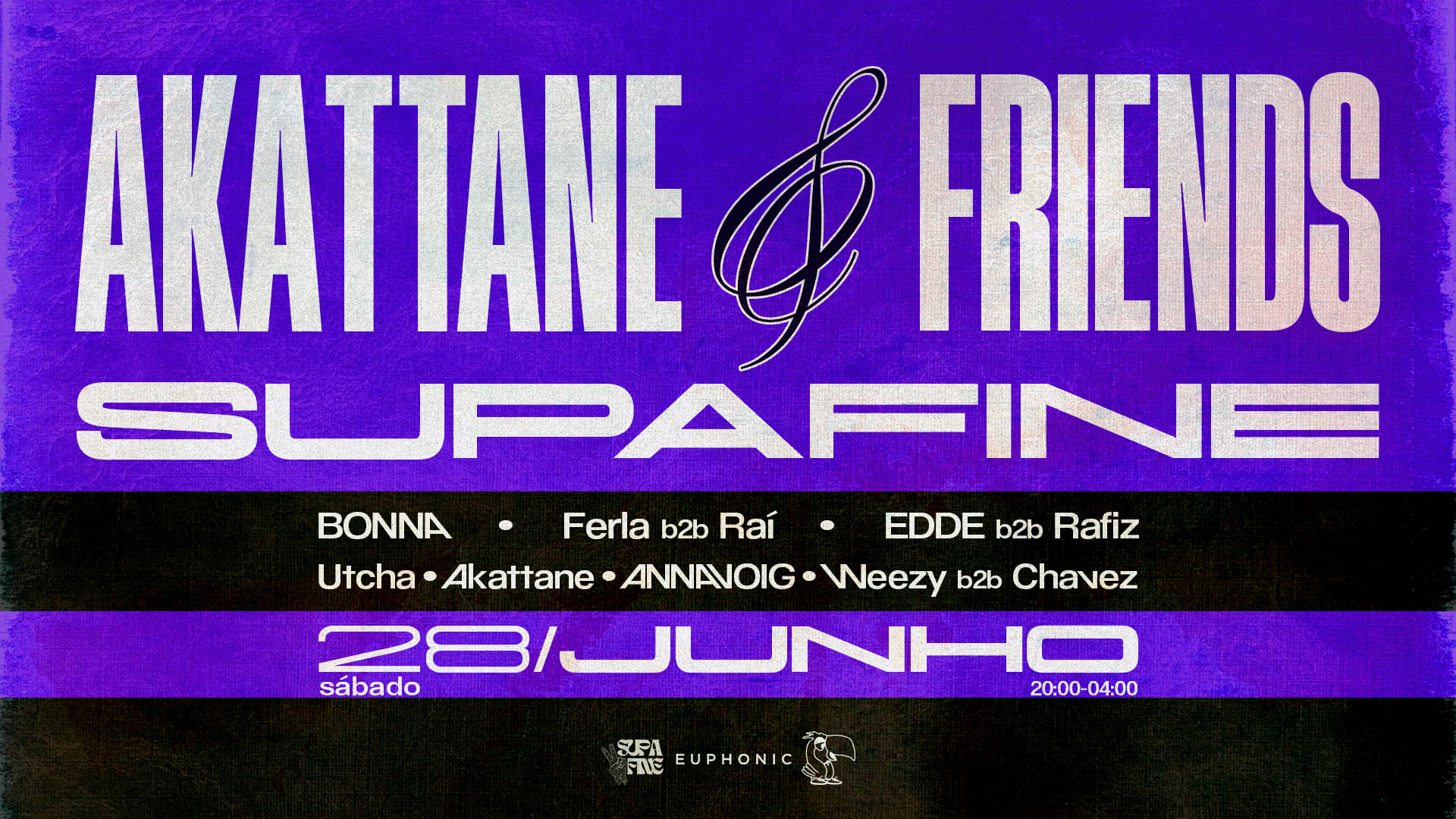 Supa Fine Apres. Akattane & Friends 5• Edição Cover