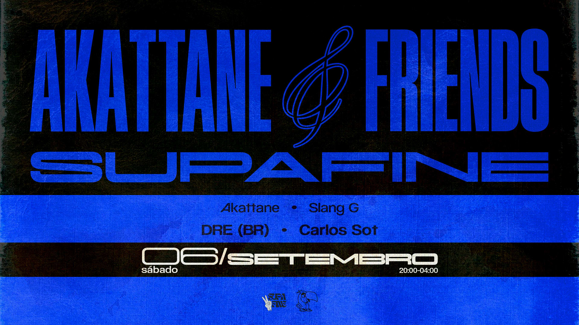 Supa Fine Apres. Akattane & Friends 7• Edição Cover