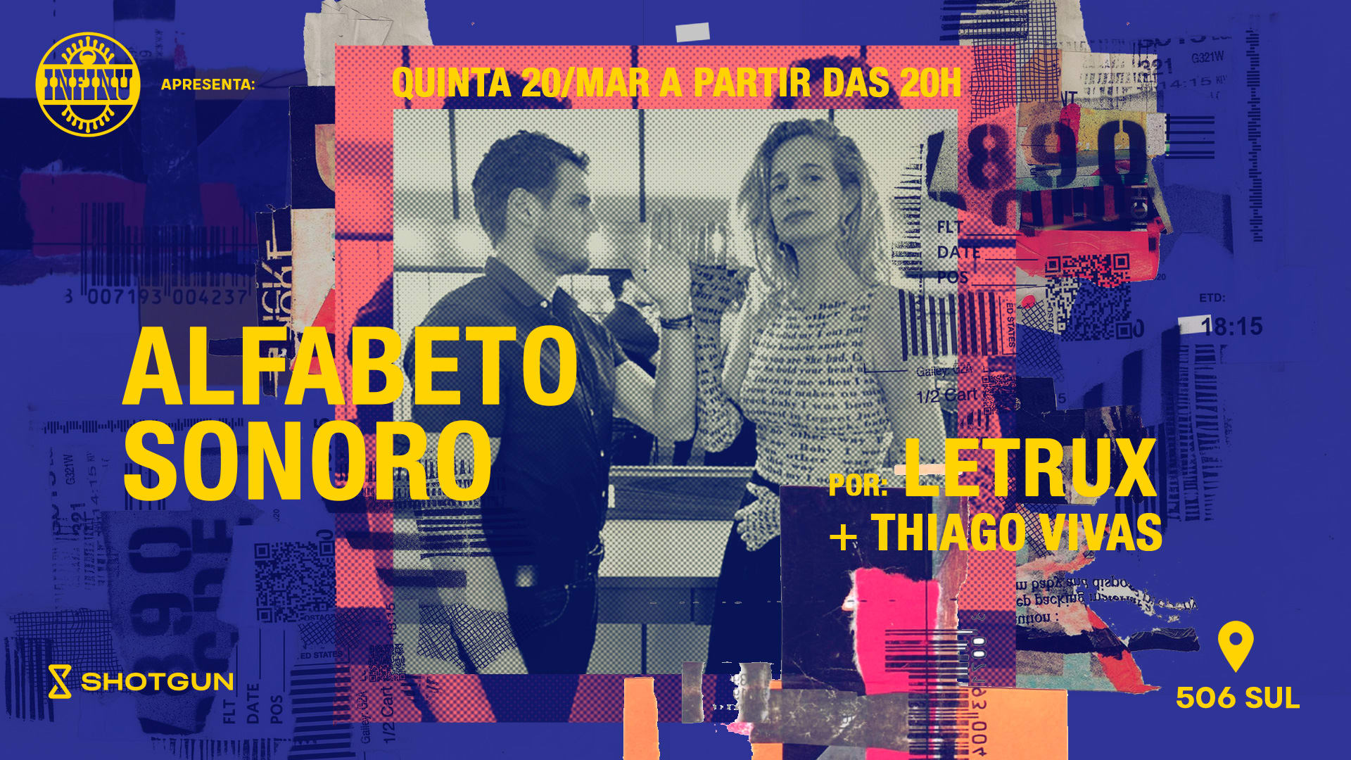 Infinu Apresenta Alfabeto Sonoro Por Letrux E Thiago Vivas Cover