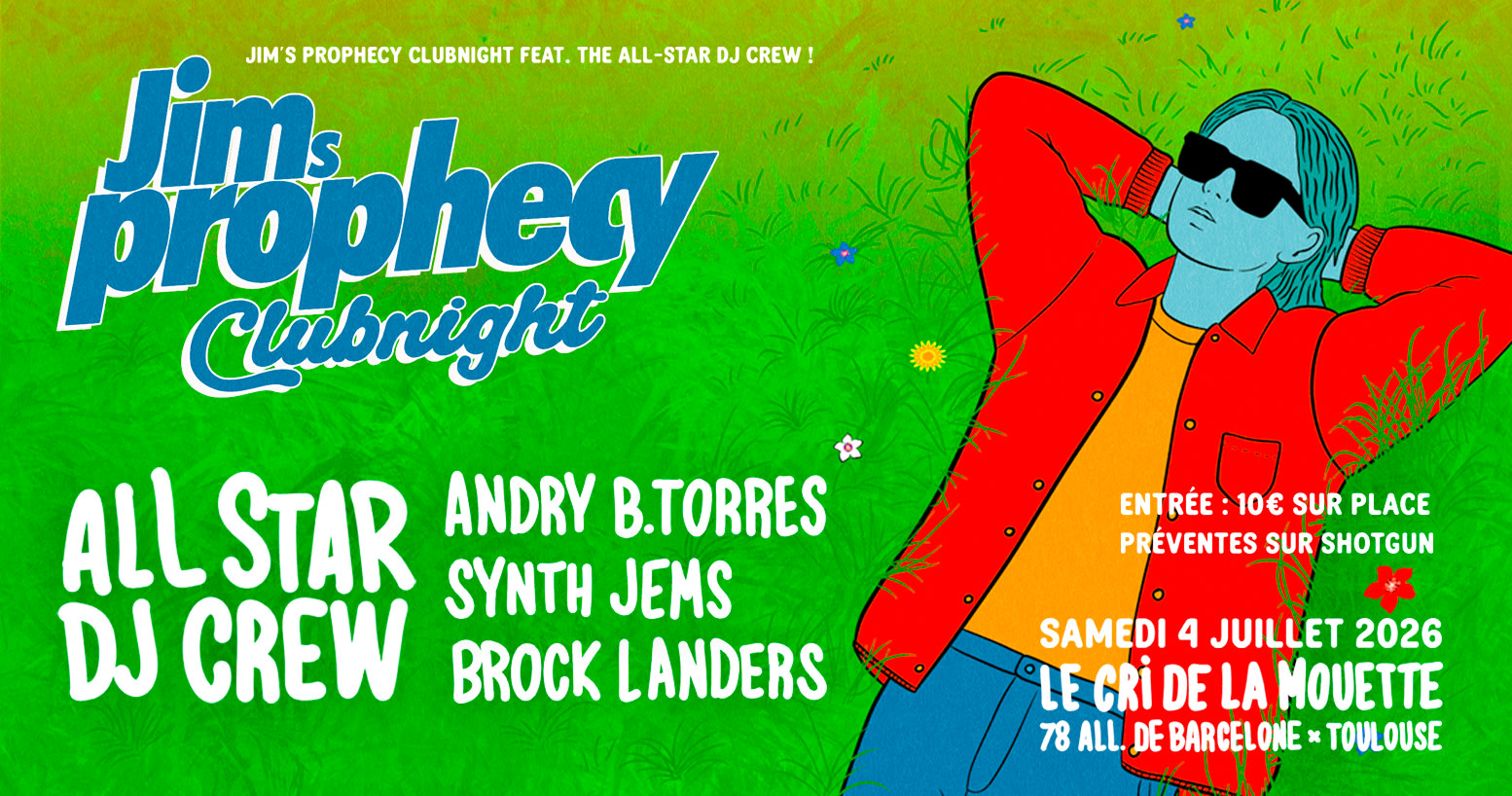 Jim's Prophecy Clubnight : Vinyl Only! The All-Star Dj Crew Cover