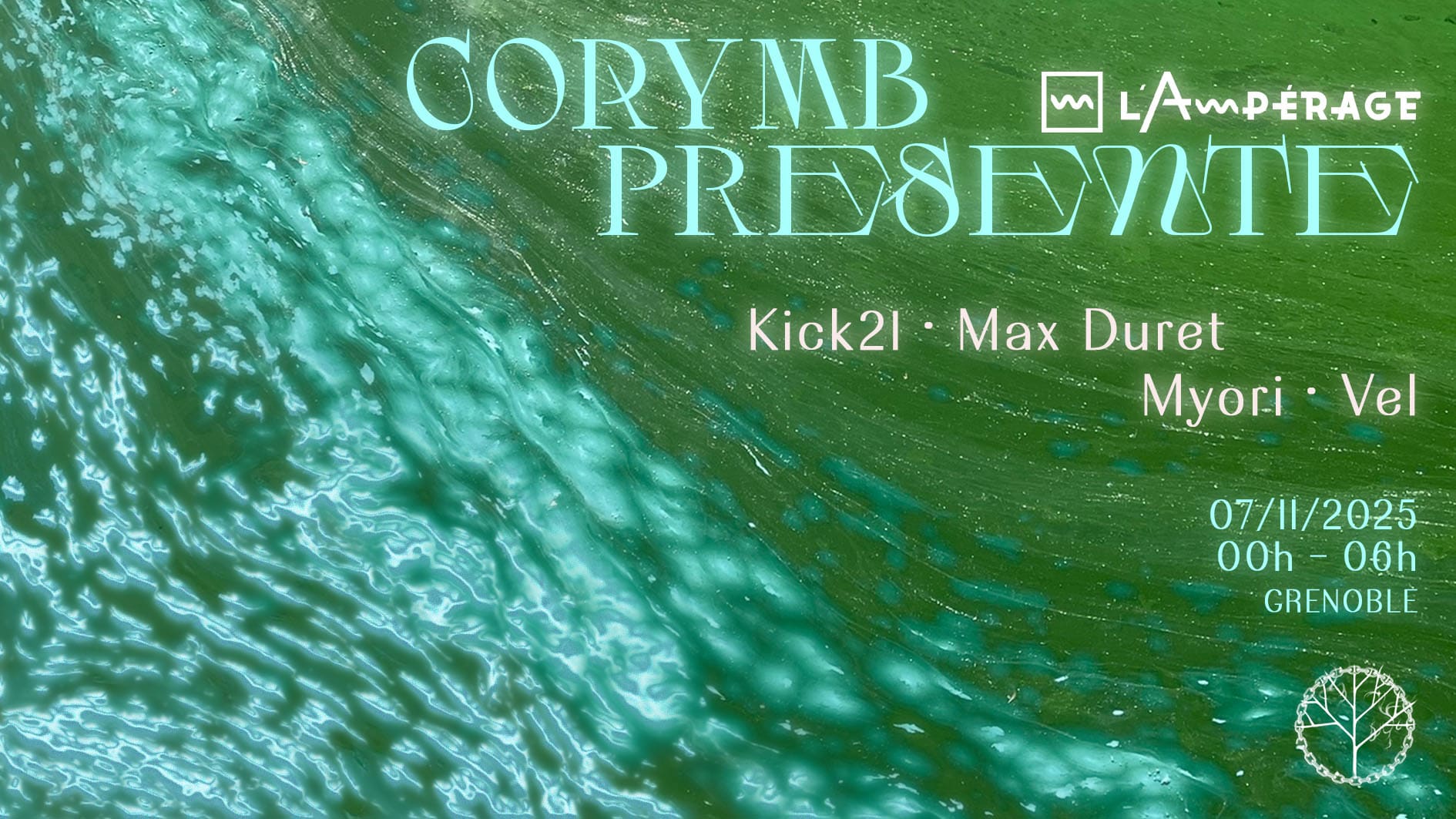 "Corymb Présente : Vel, Myori, Max Duret, Kick21" Cover