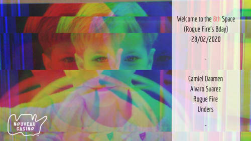 Welcome To The 8th Space (Rogue Fire's Bday) Cover