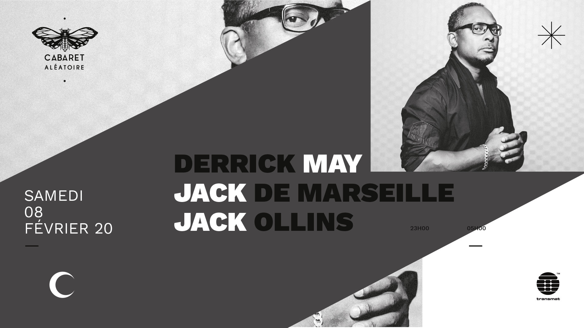 Derrick May + Jack De Marseille + Jack Ollins Cover