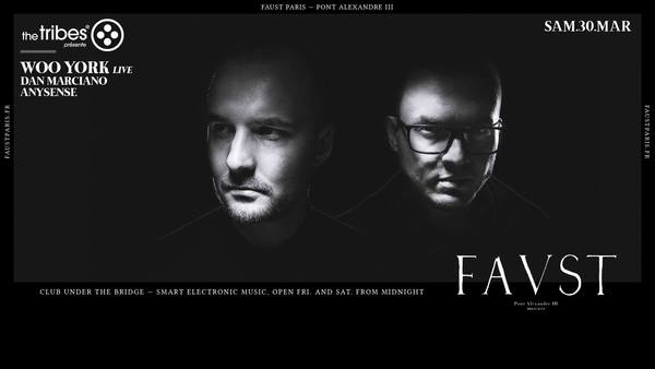 Faust — The Tribes : Woo York (Live), Dan Marciano, Anysense Cover