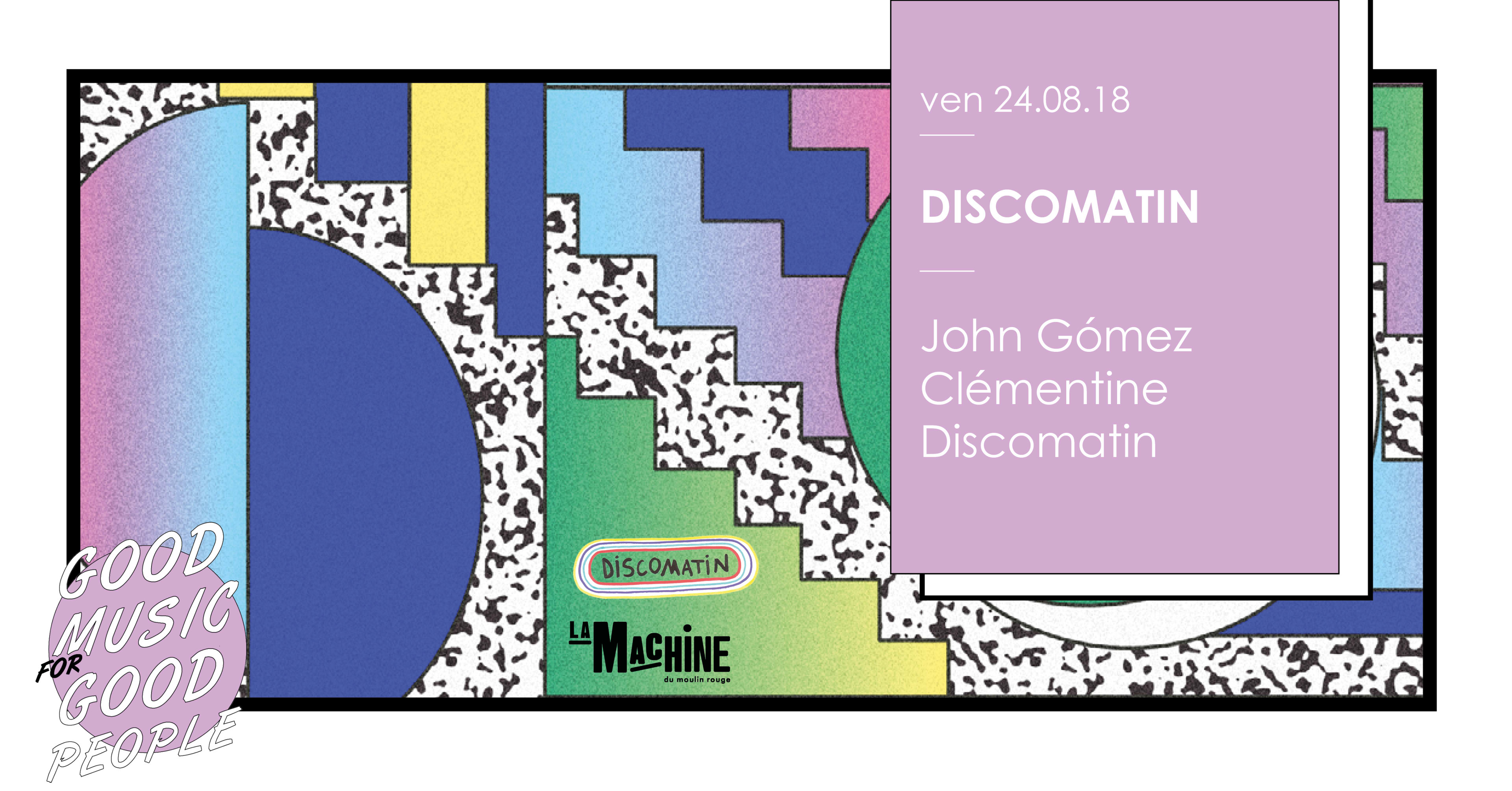 Discomatin : John Gómez • Clémentine • Discomatin Cover