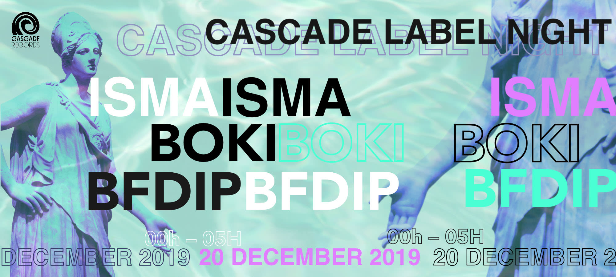 Cascade Label Night Cover